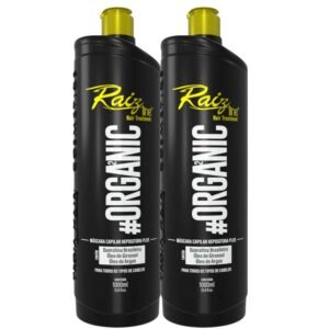 2 Ativos Orgânica Raiz Line passo 2 - Alisamento inteligente 1l