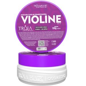 Máscara Capilar Pigmentadora Troia Colors Violine 150g Cor fantasia - Troia Hair